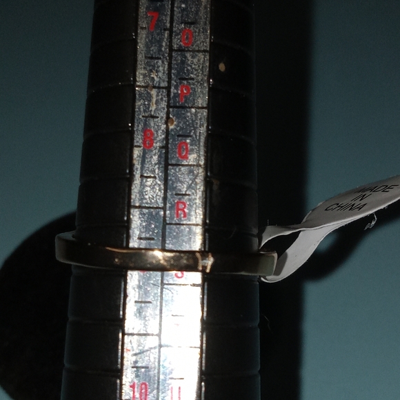 BLOWOUT PRICING Natural Stone And Gold Tone ring for women Size 9 - Picture 5 of 5